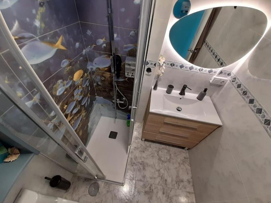פלאייה דל אינגלז Traumhafte Wohnung Mit Panoramablick Und Pool מראה חיצוני תמונה