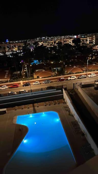 פלאייה דל אינגלז Traumhafte Wohnung Mit Panoramablick Und Pool מראה חיצוני תמונה