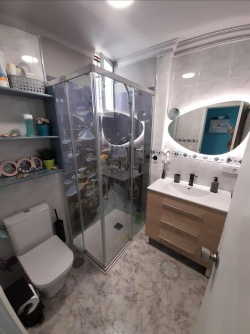 פלאייה דל אינגלז Traumhafte Wohnung Mit Panoramablick Und Pool מראה חיצוני תמונה