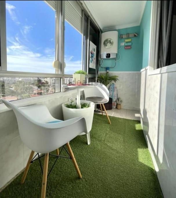 פלאייה דל אינגלז Traumhafte Wohnung Mit Panoramablick Und Pool מראה חיצוני תמונה